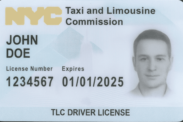 TLC Driving License